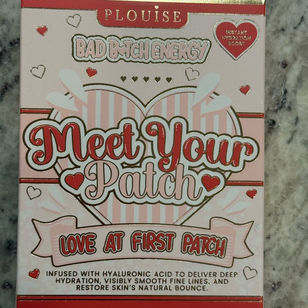 P.Louise Pink & Red Bundle…Body Scrub, under eye patches, sheet mask. New items - Picture 5 of 16